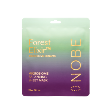 Nobe Forest Elixir Microbiome Balancing Sheet Mask 23g 1 kpl