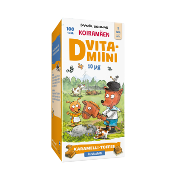 Koiramäen D-vitamiini 10 mikrog 100 tabl