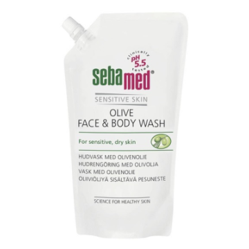 SEBAMED OLIVE FACE&BODY WASH PESUN. TÄYT 1000 ML