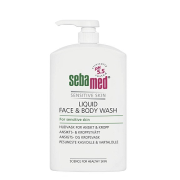 Sebamed Liquid Face&Body Wash pesuneste pumppupullo 1000 ml