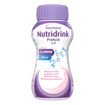 Nutridrink Protein 2.0 metsämarja 4X200 ml