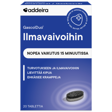 GascolDuo ilmavaivoihin 20 tablettia