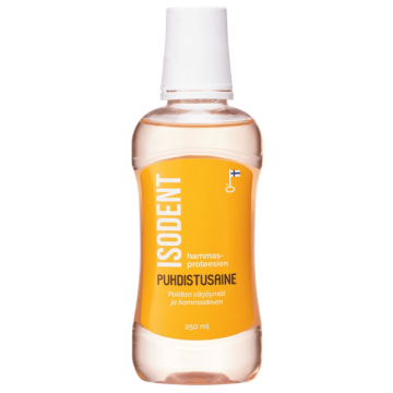 IsoDent puhdistusneste hammasproteeseille 250 ml