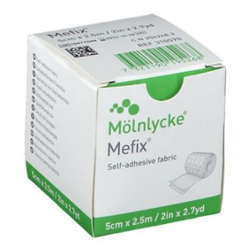 Mefix kiinnit.materiaali 5cmx2,5m 1X1 kpl