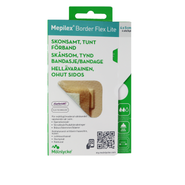 Mepilex Border Flex Lite 4x5 cm 4 kpl