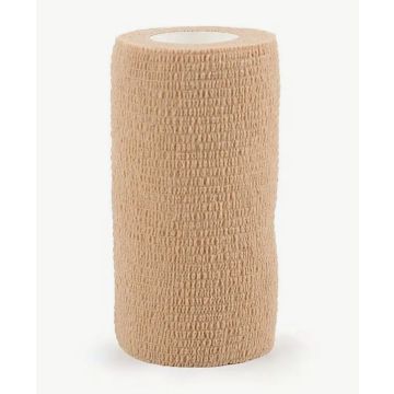 Lumocare itsekiinnittyvä tukiside 7,5cm x 4,5m beige 1 kpl