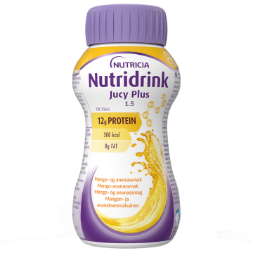 Nutridrink Jucy Plus mango-ananas 4x200 ml