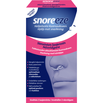 Snoreeze sierainten laajennin 2 kpl