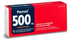 PAMOL tabletti, kalvopäällysteinen 500 mg 30 fol