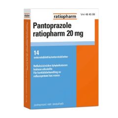 PANTOPRAZOLE RATIOPHARM enterotabletti 20 mg 14 fol
