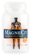 MagneCit Magnesiumsitraatti + B6-vitamiini 200 tabl
