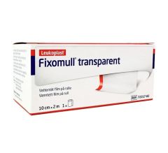 FIXOMULL TRANSPARENT 10CM X 2M (72217-02) 1 KPL