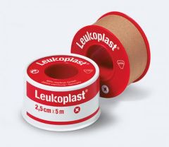 LEUKOPLAST 2,5 CM X 5 M SUOJAKOTELO (01522-00) 1 KPL