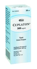 CUPLATON tipat, emulsio 300 mg/ml 30 ml