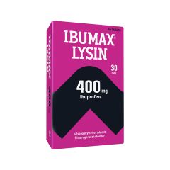 IBUMAX LYSIN tabletti, kalvopäällysteinen 400 mg 30 fol