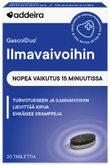 GascolDuo ilmavaivoihin 20 tablettia