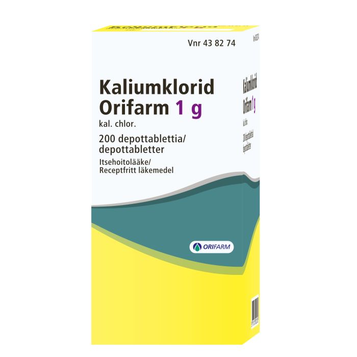 orifarmhealthcare_Kaliumklorid_1g_89fbc475_8a9c_4bb7_8a9a_5e1b64189682